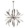 Dahlia Ten Light Chandelier in Bronze (39|104355SKT05)