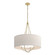 Loop Four Light Pendant in Modern Brass (39|104230SKT8686SE2811)