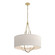 Loop Four Light Pendant in Modern Brass (39|104230SKT8684SE2811)