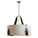 Saratoga Four Light Pendant in Polished Nickel (39|104072SKT24LKSF2812)