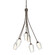 Flora Six Light Chandelier in Bronze (39|103043SKT05ZS0354)