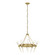 Echo Ten Light Chandelier in Modern Brass (39|101525SKT86YC0369)