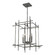 Tura Four Light Chandelier in Natural Iron (39|101316SKT20)
