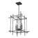 Tura Four Light Chandelier in Black (39|101316SKT10)
