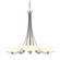 Aegis Five Light Chandelier in Vintage Platinum (39|101261SKT82GG0123)