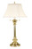 Newport Two Light Table Lamp in Antique Brass (30|N651AB)