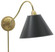 Hyde Park One Light Wall Sconce in Weathered Brass (30|HP725WBBP)