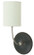 Scatchard One Light Wall Sconce in Black Matte And Satin Nickel (30|GS775SNBM)