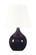 Scatchard One Light Table Lamp in Eggplant (30|GS50EG)