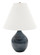 Scatchard One Light Table Lamp in Scored Blue Gloss (30|GS200SBG)