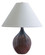 Scatchard One Light Table Lamp in Decorated Red (30|GS200DR)