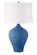Scatchard One Light Table Lamp in Cornflower Blue (30|GS160CB)