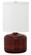 Scatchard One Light Table Lamp in Copper Red (30|GS120CR)