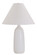 Scatchard One Light Table Lamp in White Matte (30|GS100WM)