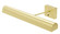 Classic Traditional LED Picture Light in Satin Brass (30|BTLED2451)