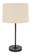 Brandon One Light Table Lamp in Oil Rubbed Bronze (30|BR150OB)