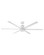 Draftsman 72''Ceiling Fan in Matte White (13|905372FMWLWD)