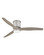 Hover Flush 52''Ceiling Fan in Brushed Nickel (13|900852FBNLWD)