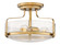 Harper LED Semi-Flush Mount in Heritage Brass (13|3641HBCS)