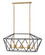 Theory LED Chandelier in Aged Zinc (13|3575DZ)