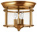 Gentry LED Flush Mount in Heirloom Brass (13|3473HR)