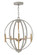 Euclid LED Chandelier in Cement Gray (13|3466CG)