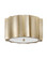 Gia LED Flush Mount in Champagne Gold (13|34094CPG)