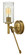 Collier LED Wall Sconce in Heritage Brass (13|3380HB)