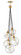 Skye LED Chandelier in Heritage Brass (13|30306HBR)