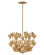 Flora LED Convertible Semi-Flush Mount in Burnished Gold (13|30011BNG)