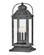 Anchorage LED Pier Mount in Aged Zinc (13|1857DZLL)
