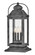 Anchorage LED Outdoor Lantern in Aged Zinc (13|1857DZ)