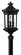 Raley LED Post Top or Pier Mount Lantern in Museum Black (13|1601MBLV)