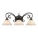 Homestead Three Light Vanity Light in Rubbed Bronze (62|8606BA3RBZTEA)