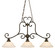 Heartwood Three Light Linear Pendant in Burnt Sienna (62|806310BUS)
