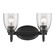 Parrish Two Light Bath Vanity in Matte Black (62|8001BA2BLKSD)