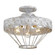 Ferris Three Light Semi-Flush Mount in Oyster (62|7856SFOY)