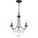 Mirabella Three Light Mini Chandelier in Matte Black (62|7644M3BLK)