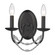 Mirabella Two Light Wall Sconce in Matte Black (62|76442WBLK)