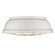 Bartlett Three Light Flush Mount in French White (62|7312FM16FW)
