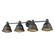Bartlett Four Light Bath Vanity in Black Patina (62|7312BA4BP)