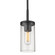 Winslett BLK One Light Mini Pendant in Matte Black (62|7011M1LBLKCLR)