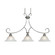 Lancaster Three Light Linear Pendant in Pewter (62|600510PW)