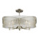 Zara Five Light Semi-Flush Mount in White Gold (62|55165SFWGSHR)