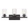 Mercer Three Light Bath Vanity in Matte Black (62|4309BA3BLKBLKSD)