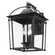 Brigham Three Light Outdoor Wall Sconce in Natural Black (62|4305OWLNBCLR)