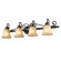 Belle Meade Four Light Vanity in Rubbed Bronze (62|40744RBZ)