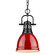 Duncan One Light Pendant in Matte Black (62|3602SBLKRD)