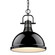 Duncan One Light Pendant in Matte Black (62|3602LBLKBK)