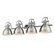 Duncan Four Light Bath Vanity in Chrome (62|3602BA4CHPW)